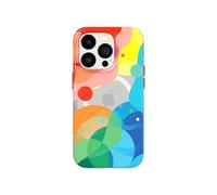 Arte Arcoiris Pintura Diseño Funda para IPHONE 14 Pro Evo Tech21 + Cristal