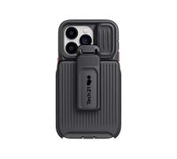 tech21 iPhone 14 Pro EVO MAX Compatible con MagSafe, Duradera, Absorbe los Golpes y Resistente, con Funda y protección FlexShock de 20 pies, Color Negro