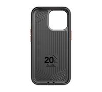 tech21 T21-9202 EVO MAX para iPhone 13 Pro - Funda Ultra Protectora y Resistente con protección contra caídas múltiples de 20 pies, Color Gris Oscuro