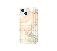 tech21 T21-9349 EVO Art Wanderer's Map para iPhone 13 - Funda Protectora con Ilustraciones exclusivas y protección contra caídas de 12 pies, impresión del Mapa del vagabundo