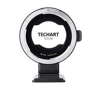 TECHART TCS-04 EOS-NEX Adaptador de 4 objetivos, anillo adaptador de montura de lente para Canon EOS EF lente a Sony NEX A9 a7R3 a7R2 a7M3 adaptadores de lente de cámaras