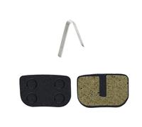 TECHAUTO 2 Pares de Pastillas de Freno hidráulicas para Bicicleta MTB aptas para Shimano XTR M965 M975 M9000 aptas para Saint M810 aptas para SRAM E7 E9(08B Resin 2pair)
