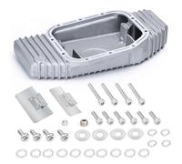 TECHAUTO Cárter Motor Cárter Aceite Coche Cárter de Aceite de Aluminio con deflectores para Nissan SR20, SR20DET, S13, S14, S15, Silvia 240SX, 180SX, años 89 a 2002, JR-OP49