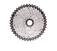 TECHAUTO Cassette de 10 velocidades para Bicicleta de montaña,Rueda Libre, 10 V, 11 V, 12 V, 36/42/46/50T, 52T, Compatible con Deore M6000, M6100 y SRAM.(10speed 11-42T)
