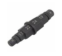 TECHAUTO Cassettes y piñones Cassettes Y PiñOnes para Casse Adaptador de Dado para Eje Hexagonal Allen de Motocicleta 6 en 1, Herramienta de extracción de neumáticos, construcción de Acero al Carbono