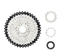 TECHAUTO Compatible con Cassette de Bicicleta de montaña TTPRO HG de 10 velocidades, Rueda Libre de montaña 11-40T/42T/46T/50T, Compatible con Piezas Shimano.(10S 11-46T)