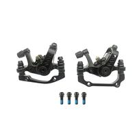 TECHAUTO Freno de Tambor para Bicicleta Freno de Disco de Bicicleta de montaña, Pinza mecánica F160 R160, Piezas de Freno Doble Freno de Tambor de Banda Trasera(1 Pair)