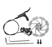 TECHAUTO Freno hidráulico A2 MTB Bicicleta Discos de Aceite Palanca 2 pistones 160MM 180MM Rotor Pinza Trasera Delantera Izquierda Derecha(180 R-Front Rotor)