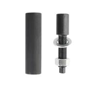 TECHAUTO Negro para Herramienta de Carrera de cojinete Interior del Eje Principal Herramienta de extracción 34902-84 instalador transmisión Big Twin Extractor de Volante Motor(B)