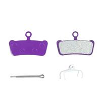 TECHAUTO Pastilla de Freno Disco Apta para Shimano B01S, Pastillas de Freno hidráulicas Resistentes al Desgaste, Pastillas de MTB aptas para Piezas B03S B05S(Purple 02F)
