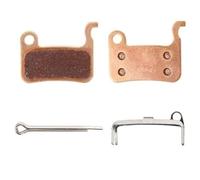 TECHAUTO Pastillas de Freno de Bicicleta MTB, Pastilla de Disco hidráulica Apta para Shimano M06 M07, Pastillas de Disco duraderas para Bicicleta(Sintered 1Pair)