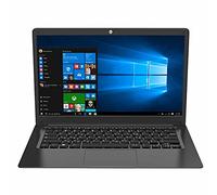 TECHBITE Portátil ZIN BIS de 14,1" HD, 64 GB EMMC, portátil de oficina, portátil delgado, gran panel táctil, windows 10 pro, Intel Celeron N3450 de cuatro núcleos, 5000 mAh, Teclado QWERTY, Teclado EN