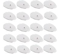 TechCare Massager Parches de la unidad Tens Reemplazo reutilizable 20 (10 Sets) Pastillas adhesivas