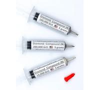 TechDiamondTools - Juego de 3 jeringas de diamante de 5 gramos cada una, 25% de concentración de polvo de diamante