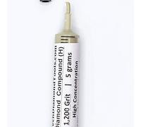 TechDiamondTools Pasta de pulido de diamante compuesto de 14.000 granos 0-1 micras para mármol, vidrio, metal, roca, joyería, resina, plata, cromo, piedra preciosa con 25% de concentración de polvo de