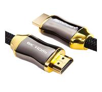 TechExpert - Cable HDMI 2.1 8K 4K 120Hz profesional Ultra HD 2160p 50cm 3D HDR 48GB/sec eArc