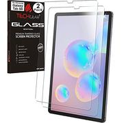 TECHGEAR [2 Piezas Galaxy Tab S6 10.5" Vidrio (SM-T860 / SM-T865) - Protector de Pantalla de Cristal Templado [Borde 2.5D] [Dureza 9H] [Resistente a los arañazos] para Samsung Galaxy Tab S6 10.5"