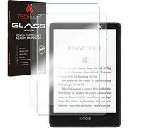 TECHGEAR [2 Piezas] Vidrio Compatible con Amazon Kindle Paperwhite 5 / Paperwhite Signature/Paperwhite Kids 6.8" 2021 Protector Pantalla Vidro Templado [Alta Definición][Resistente] [Sin Burbuja]