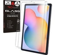 TECHGEAR [2 Piezas Vidrio Compatible con Samsung Galaxy Tab S6 Lite 10.4 2022/2020 (SM-P610/P613/P619/P615) Protector de Pantalla Vidro Templado [Dureza 9H] [Resistente a los arañazos] [Sin Burbuja]