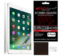 TECHGEAR [3 Piezas] Protector de Pantalla Compatible con iPad Air 2, Air 1, iPad 9,7 (2017/2018, 5ª/6ª Generación) Protector de Pantalla [Alta Definición][Resistente arañazos]