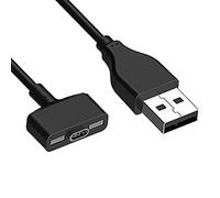 TECHGEAR Cable de carga USB de repuesto para Fitbit Ionic, cable de alimentación de carga USB compatible con Fitbit Ionic ritmo cardíaco y rastreador de actividad física, reloj inteligente/pulsera