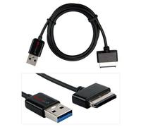 TECHGEAR Cable USB de carga y sincronización de datos compatible con Asus Eee Pad TF101 TF201, Slider SL101, Transformer Pad TF300 TF300T, Transformer Pad Infinity TF700 TF700T