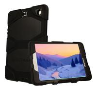 TECHGEAR® Caso Rústico para Samsung Galaxy Tab A 9.7 Pulgadas (SM-T550) con Protección contra Choques y Soporte Desmontable - Caso para Niños, Escuelas, Construcción y Obreros [BLACK], [Importado del Reino Unido]