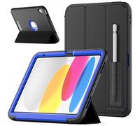TECHGEAR D-Fence Funda Compatible con iPad 10 (10a generación, 2022) - Funda Protectora Delgada Resistente al Impacto - Niños Escuelas Constructores Trabajadores Carcasa para iPad 10, 10.9" Pulgadas
