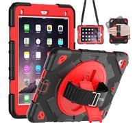 TECHGEAR El Estuche SUPE se Adapta a Apple iPad 9.7" 6.a/5.a generación (2018/2017) y iPad Air 2 9.7" y iPad Pro 9.7" Estuche Resistente, Resistente y Divertido para niños y niñas con Soporte, estu