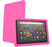 TECHGEAR Funda antigolpes compatible con todos los Amazon Fire HD de 10 pulgadas / HD 10 Kids de 13ª generación/2023, resistente a prueba de golpes, silicona suave, fácil agarre con protector de