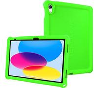 TECHGEAR Funda Compatible con iPad 10 (10 Generazione, 2022), 10,9 Pulgadas Resistente Antideslizante a Prueba de Golpes de Silicona Suave Funda + Protector de Pantalla - Funda Niños