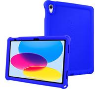TECHGEAR Funda Compatible con iPad 10 (10 Generazione, 2022), 10,9 Pulgadas Resistente Antideslizante a Prueba de Golpes de Silicona Suave Funda + Protector de Pantalla - Funda Niños