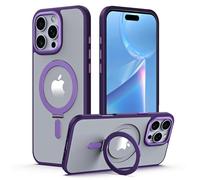 TECHGEAR Funda con soporte para iPhone 16 Pro Max [Fusion Armour Ring] Funda híbrida resistente y protectora magnética de alta calidad, compatible con MagSafe Case para iPhone 16 Pro Max de 6.9