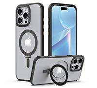 TECHGEAR Funda con soporte para iPhone 16 Pro Max [Fusion Armour Ring] Funda híbrida resistente y protectora magnética de alta calidad, compatible con MagSafe Case para iPhone 16 Pro Max de 6.9