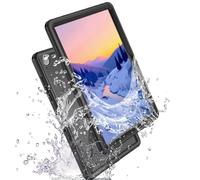 TECHGEAR Funda impermeable para Tablet Samsung Galaxy Tab A9 Plus (SM-X210 / SM-X215) [Poseidon] Funda delgada y resistente a prueba de golpes con protector de pantalla integrado + soporte y correa