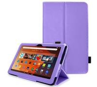 TECHGEAR Funda inteligente diseñada para todos los nuevos Amazon Fire HD de 10 pulgadas / HD 10 pulgadas (2023/13ª generación), funda delgada de piel sintética con soporte inteligente con correa de