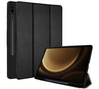 TECHGEAR Funda Inteligente para Samsung Galaxy Tab S9 FE Plus (S9 FE+) 12.4" 223 (SM-X61 / SM-X616) Funda Inteligente Delgada de Cuero PU con Protección de Esquinas [Estela/Reposo Automático] Soport