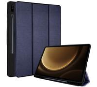 TECHGEAR Funda Inteligente para Samsung Galaxy Tab S9 FE Plus (S9 FE+) 12.4" 223 (SM-X61 / SM-X616) Funda Inteligente Delgada de Cuero PU con Protección de Esquinas [Estela/Reposo Automático] Soport