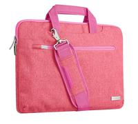 TECHGEAR Funda para 11-12,3 computadoras portátiles, Bolsa portátil multifuncional para computadora portátil con correa ajustable para el hombro, Correa de equipaje y manijas supresibles