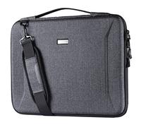 TECHGEAR Funda para computadoras portátiles, Bolsa portátil Viaje Multifunción con Correa Ajustable para MacBook Pro 16" 2019-2021, Surface Book 3/2, Laptop 15", Dell XPS 15, MacBook Pro 15.4"