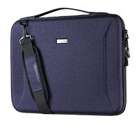 TECHGEAR Funda para computadoras portátiles, Bolsa portátil Viaje Multifunción con Correa Ajustable para MacBook Pro 16" 2019-2021, Surface Book 3/2, Laptop 15", Dell XPS 15, MacBook Pro 15.4"