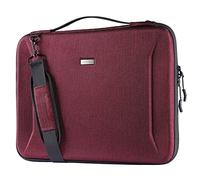 TECHGEAR Funda para computadoras portátiles, Bolsa portátil Viaje Multifunción con Correa Ajustable para Dell Inspiron 17/MSI GS73VR Stealth Pro/Lenovo IdeaPad 320 321/HP Envy 17/LG Gram 17/ASUS