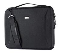 TECHGEAR Funda para computadoras portátiles, Bolsa portátil Viaje Multifunción con Correa Ajustable para MacBook Pro 16" 2019-2021, Surface Book 3/2, Laptop 15", Dell XPS 15, MacBook Pro 15.4"