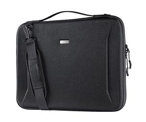 TECHGEAR Funda para computadoras portátiles, Bolsa portátil Viaje Multifunción con Correa Ajustable para Dell Inspiron 17/MSI GS73VR Stealth Pro/Lenovo IdeaPad 320 321/HP Envy 17/LG Gram 17/ASUS
