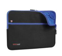 TECHGEAR Funda Protectora de Neopreno Delgada con Bolsillo al Interior de Burbujas Anti-Golpes Carcasa para iPad Pro 12.9" Samsung Pro 12.2 Book 12" Microsoft Pro 7/6 /4/3 /2 y más - Azul