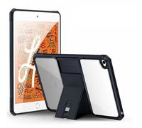 TECHGEAR Funda rígida para Apple iPad Mini 5 / Mini 4 Premium Slim Hybrid Tough Bumper Case con soporte, protección resistente con parte trasera transparente