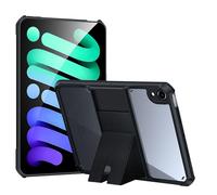 TECHGEAR Funda rígida para Apple iPad Mini 6 (Mini 6ª generación), delgada, híbrida, resistente, con soporte, protección resistente con parte trasera transparente