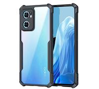 TECHGEAR Funda rígida para OPPO Find X5 Lite 5G [Fusion Armour] Funda Protectora híbrida Resistente con Parte Trasera Transparente diseñada para OPPO Find X5 Lite 5G, Color Negro