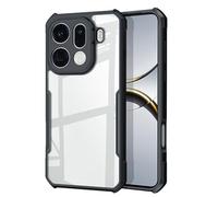 TECHGEAR Funda rígida para Oppo Find X9 Pro 5G, Fusion Armour, funda protectora híbrida resistente con bordes que absorben los golpes y parte trasera semitransparente, funda resistente para teléfono