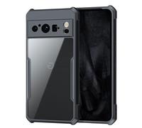 TECHGEAR Funda rígida para Pixel 8 Pro 5G [Fusion Armour] Premium Hybrid Tough Protective Bumper Case Heavy Duty Protección con parte trasera transparente diseñada para Google Pixel 8 Pro - Negro